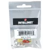 Intellinet Keystone Jack, Kat.6, UTP, wciskany, żółty, płaski, żółty, RJ-45, żeński, 22/26, Kat.6