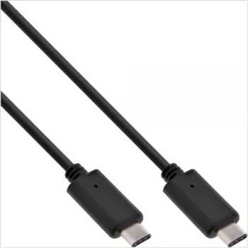 InLine USB 3.1 Typ C, 2m kabel USB USB 3.2 Gen 2 (3.1 Gen 2) USB C Czarny