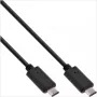 InLine USB 3.1 Typ C, 2m kabel USB USB 3.2 Gen 2 (3.1 Gen 2) USB C Czarny