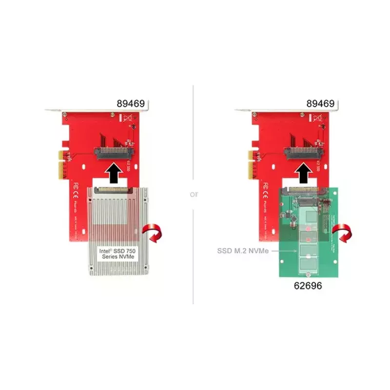 Wewnętrzny adapter U.2 DeLOCK 89469