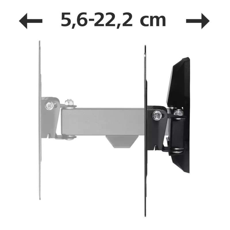 Hama 00118100 TV mount/stand 121.9 cm (48 inch) Czarny