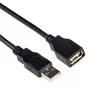 USB 2.0 A męski - USB A żeński czarny 3.00 m ACT SB0036
