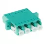 Adapter światłowodowy LC quad ACT EA9008 OM3
