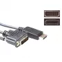 Kabel konwersyjny ACT DisplayPort męski na DVI męski 3,00 m