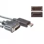 Kabel konwersyjny ACT DisplayPort męski na DVI męski 5,00 m