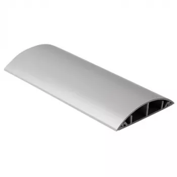 Okrągły kanał kablowy ACT PVC 90 mm, szary, PVC, V-0, 90 mm