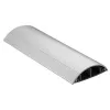 ACT kanał kablowy okrągły z aluminiową pokrywą 70 mm, Szary, Aluminium, PVC, V-0, Taśma klejąca, 70 mm