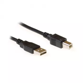 Kabel USB Ewent EC2402 USB 2.0 1,8 m USB A USB B Czarny