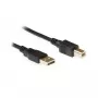 Ewent EC2403 kabel USB USB 2.0 3 m USB A USB B Czarny