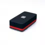 Gumka do tablicy Sigel GL187 EVA fleece czarno-czerwona 1 szt.