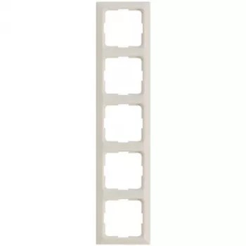 Legrand Ramka 5-krotna do przełączników i gniazd modułowych, model 776005, kolor mandelweiß