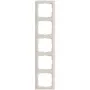 Legrand Ramka 5-krotna do przełączników i gniazd modułowych, model 776005, kolor mandelweiß