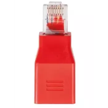 Złącze RJ-45 Schwaiger CKR01 531 Czerwony