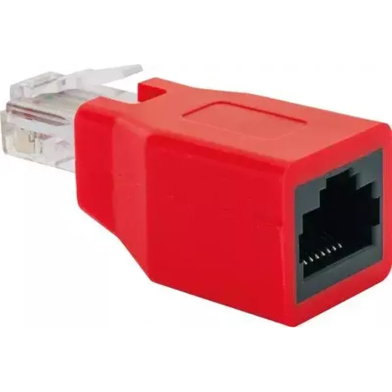 Złącze RJ-45 Schwaiger CKR01 531 Czerwony