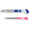 Nóż uniwersalny KWB 026890 z wysuwanym ostrzem 1,8 cm szerokości 16 szt.