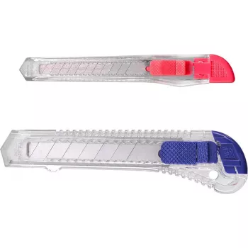 Nóż uniwersalny KWB 026890 z wysuwanym ostrzem 1,8 cm szerokości 16 szt.