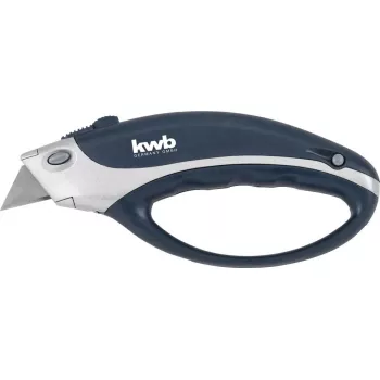 Nóż uniwersalny KWB 013400 czarny ostrze trapezowe długość 170 mm długość ostrza 6 cm