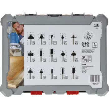 Bosch 2607017473 Zestaw bitów 15 szt.