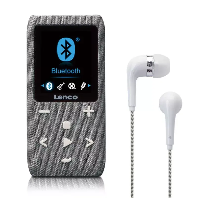 Odtwarzacz MP4 Lenco Xemio-861 8 GB Szary USB 3.2 Radio FM