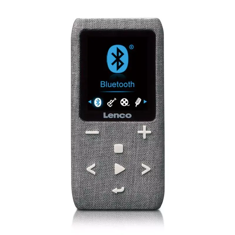 Odtwarzacz MP4 Lenco Xemio-861 8 GB Szary USB 3.2 Radio FM