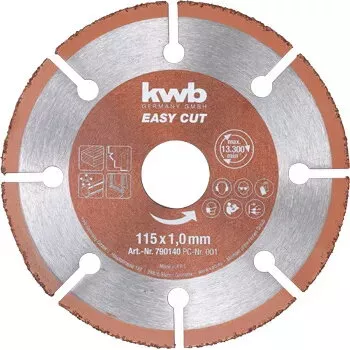 Tarcza tnąca KWB EASY CUT Carbide Universal 11,5 cm