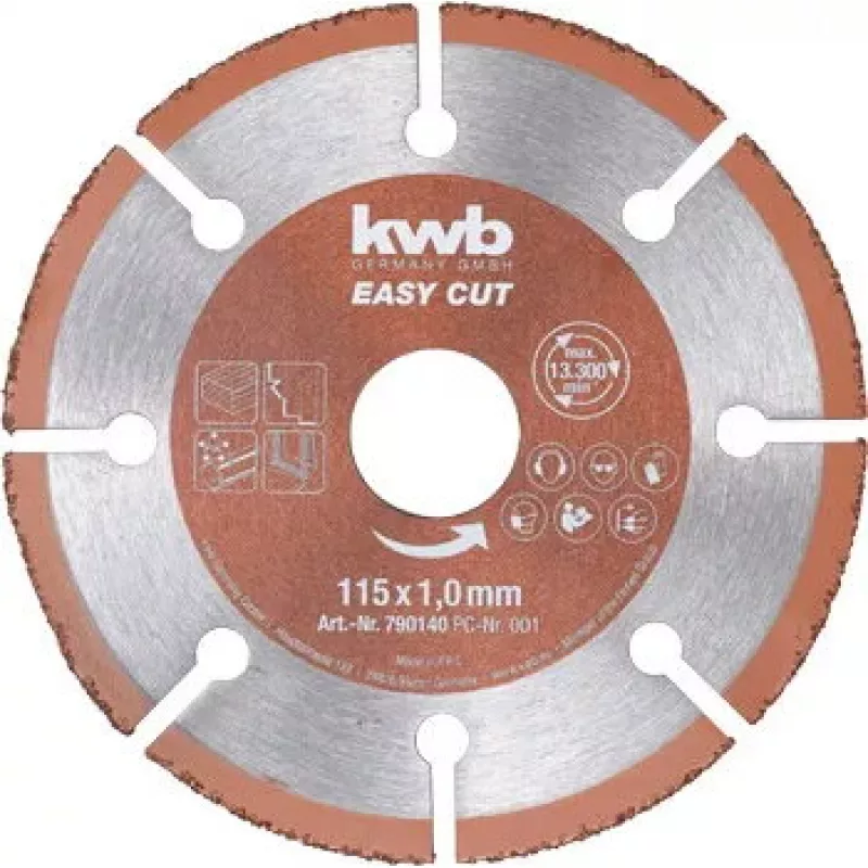 Tarcza tnąca KWB EASY CUT Carbide Universal 11,5 cm