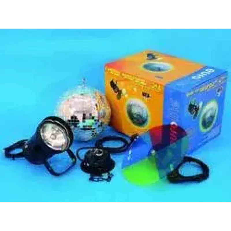 Zestaw z kulą lustrzaną 20 cm Eurolite Wielokolorowa 30 W 230 V