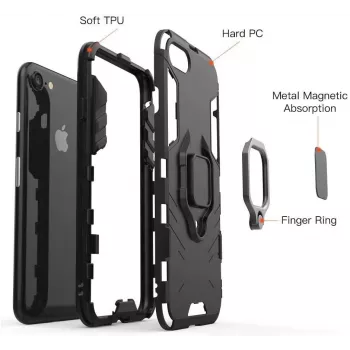 CoreParts MOBX-COV-JL-11 etui na telefon komórkowy 15,5 cm (6,1 inch) pokrowiec Czarny