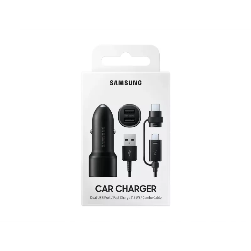 Samsung EP-L1100WBEGWW ładowarka do urządzeń mobilnych Uniwersalna Czarna Gniazdo zapalniczki samochodowej Auto