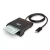 ACT Zewnętrzny czytnik kart inteligentnych USB-C Smartcard eID, czarny