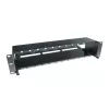 ACT Fiber panel High Density 2HE na 12 kaset MTP®-MPO / płyt adapterowych keystone