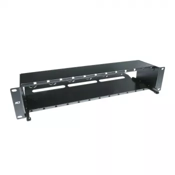 ACT Fiber panel High Density 2HE na 12 kaset MTP®-MPO / płyt adapterowych keystone