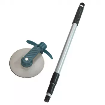 Wenal WENKO 88231500 – uchwyt ze stali nierdzewnej, tworzywo sztuczne, czarno-szary, 139 cm