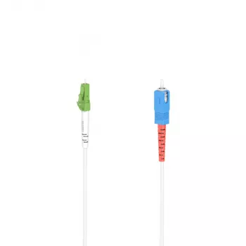 Hama 00200766 Kabel InfiniBand/światłowodowy 5 m LC SC Biały