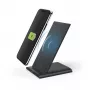 Hama QI-FC10S Smartphone Czarny USB Wireless charging Fast charging Indoor