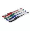 Hama Basic Capped gel pen Czarny, niebieski, zielony, czerwony 4 szt.