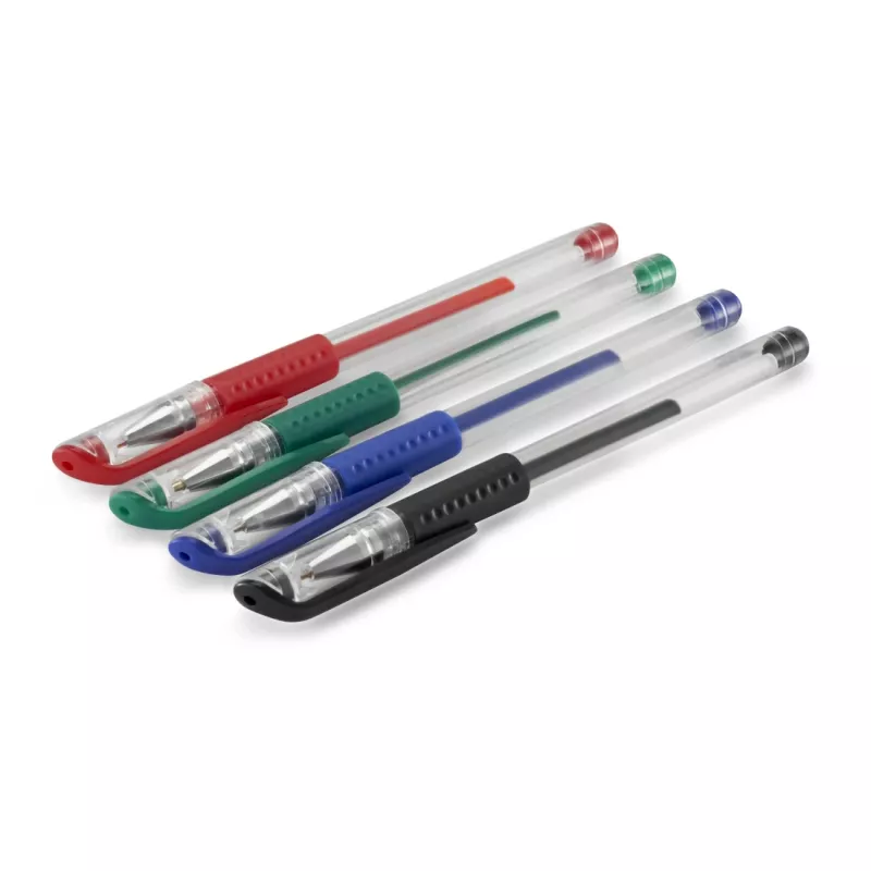 Hama Basic Capped gel pen Czarny, niebieski, zielony, czerwony 4 szt.