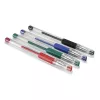 Hama Basic Capped gel pen Czarny, niebieski, zielony, czerwony 4 szt.