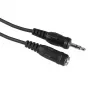 Kabel audio Hama 00205104 2,5 m wtyk 3,5 mm – gniazdo 3,5 mm czarny