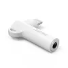 Hama 00201700 adapter złącza 3,5 mm Lightning biały