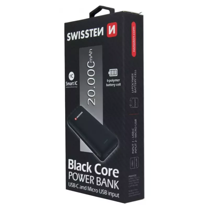 Power Bank Swissten 22013928 20000 mAh