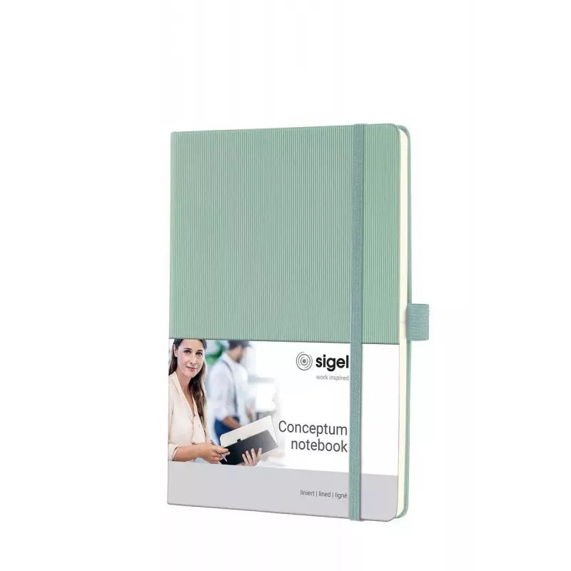 Notes pisany Sigel CO683 A5 97 arkuszy Zielony twarda oprawa