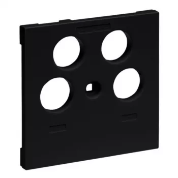 Legrand 765357 płytka ścienna / osłona przełącznika Czarny