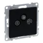 Legrand 765369 gniazdo TV + SAT czarny