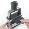Pieczątka samotuszująca tekstowo-datowa Trodat 5117 — odcisk 4 x 46 mm, wymiary 89×52×160 mm