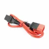 ACT Powercord C19 IEC Lock - C20 IEC Lock Dual Locking czerwony 3 m, PC3641