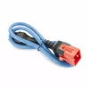 ACT Powercord C19 IEC Lock C20 IEC Lock Dual Locking niebieski 3 m 250 V 16 A