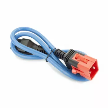 ACT Powercord C19 IEC Lock C20 IEC Lock Dual Locking niebieski 3 m 250 V 16 A