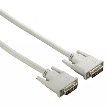 Hama 00200931 Kabel DVI 1,5 m DVI-D Szary