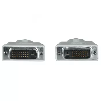 Hama 00200931 Kabel DVI 1,5 m DVI-D Szary